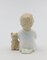 Ceramic Praying Boy Figurine, Religious Décor, Religious Gift, Church Décor, Baptism Gift